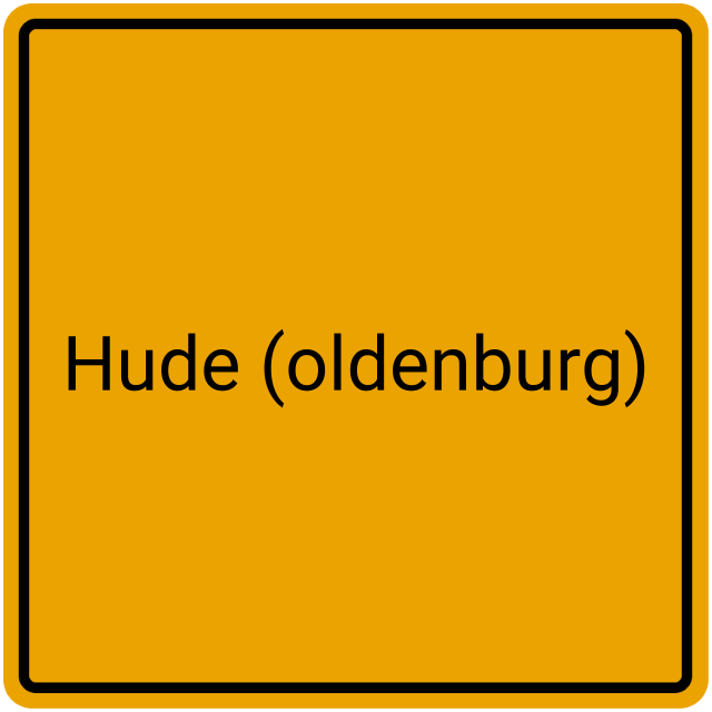 Meldebestätigung Hude (Oldenburg)